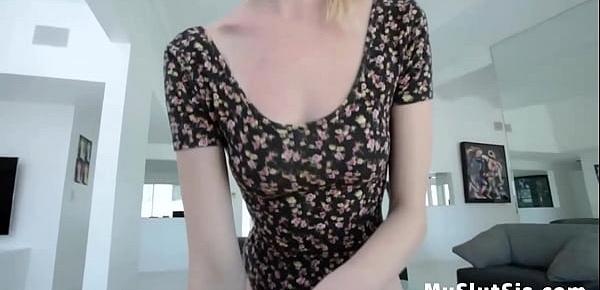  Bitchy Step Sister likes POV Sex With Step brother